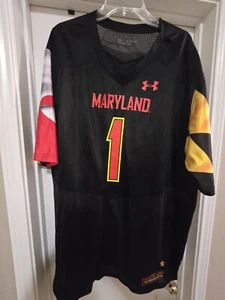 Maryland Terrapins Umder Armour Size 4XL Football Jersey - Picture 1 of 6