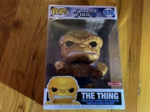 Funko Pop #570 The Thing 10 pollici Marvel Fantastic Four Bersaglio Esclusivo - Foto 1 di 12