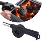 ABS+Stainless Steel Hand operated BBQ Grill Air Blower Tool for Picnic