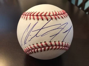 Clint Frazier Signed Autographed Official Major League Baseball New York Yankees - Picture 1 of 4