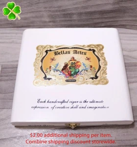 Bellas Artes Lancero Special Edition Empty Wood Cigar Box 8.5" x 8" x 1.25" - Picture 1 of 11