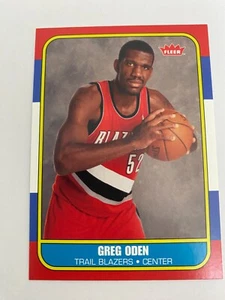 07-08 Fleer '86-87 Variation Greg Oden - Picture 1 of 2