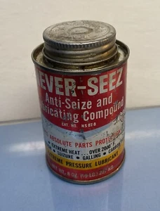 Vintage Never-Seez Lubricating Oil Can illinois USA - Picture 1 of 11