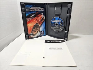 Need for Speed: Underground (Nintendo GameCube, 2003) con custodia e libretto - Foto 1 di 24