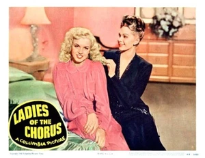 MARILYN MONROE y ADELE JERGENS en DAMAS DEL CORO 11x14 impresión LC 1948 - Imagen 1 de 1