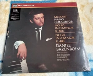 MOZART Piano Concertos 20+23 ENGLISH CHAMBER ORCHESTRA/BARENBOIM Hi-Q AUDIOPHILE - Picture 1 of 2