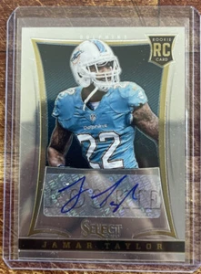 2013 Panini Select Jamar Taylor #192 Argento/499 Auto RC - Foto 1 di 2