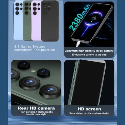 3G Mobile Phone Ultra Thin 2GB RAM 16GB ROM Small Smartphone For School - Image 1 of 4