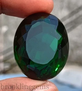 Rare 116.5 Carat Natural Green Moldavite Oval Shape EGL Certified Gemstone "5NSP - Picture 1 of 16