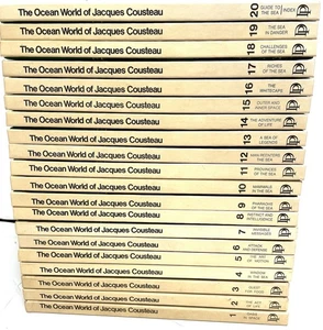 DIE OZEANWELT VON JACQUES COUSTEAU 20 BÜCHER KOMPLETTSATZ 1973 - Bild 1 von 8