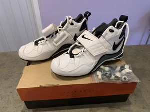 Scarpe da calcio vintage Nike Open Field Mid Top bianche da uomo 6 nuove con scatola super rare! - Foto 1 di 15