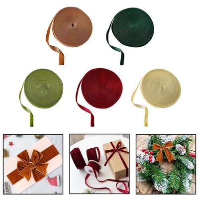 10m Cloth Ribbon for DIY Crafts Great Choice for Creating Beautiful Bows - Image 1 of 4