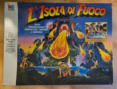 L'isola di fuoco - MB Giochi (Gioco da tavolo vintage 1987) - Immagine 1 di 4