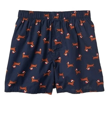 Мужские таксы 🎁 Рождество боксеры шорты нижнее белье большой WIENER собак подарки разрыв - Изображение 1 из 4