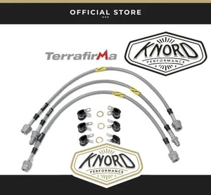 LAND ROVER DEFENDER NON ABS 2004 GOODRIDGE +2" VERLÄNGERTER BREMSSCHLAUCHSATZ - Bild 1 von 1