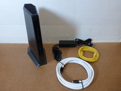 Netgear Nighthawk CAX80 DOCSIS 3.1 Cable Modem & 6 Gbps WiFi 6 Router + Cables - Image 1 of 4
