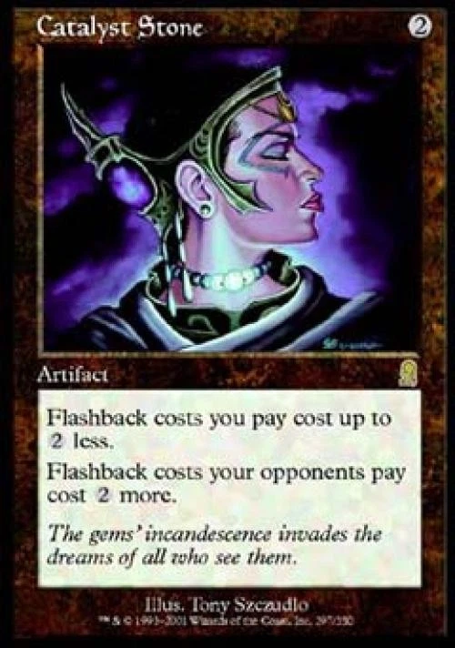 Catalyst Stone -Foil Light Play MTG Odyssey - Image 1 of 1