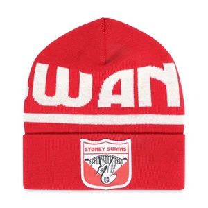 Sydney Swans Throwback Merino Wool Beanie - Picture 1 of 6