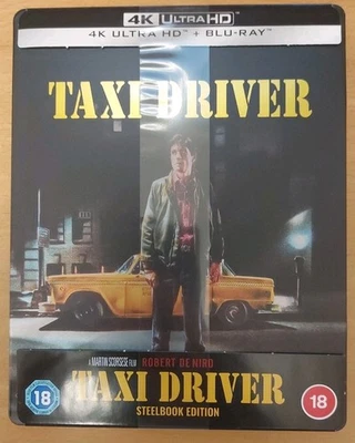Taxi Driver - Limited Edition Steelbook (4K Ultra HD Blu-ray) (New) - Image 1 of 2