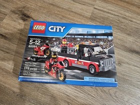(60084) LEGO City: Racing Bike Transporter New Sealed Retired Truck Motorcycle