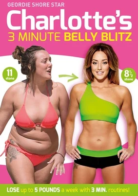 Charlotte Crosby’s 3 Minute Belly Blitz (DVD) Charlotte Crosby (Importación USA) - Imagen 1 de 4