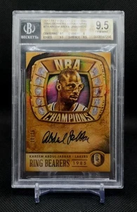 2013-14 Kareem Abdul-Jabbar Ring Bearers AUTO #7 /25 Beckett 9.5 Lakers - Bild 1 von 3