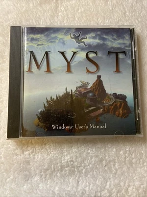 Myst PC 1996 MPC Classic Windows Game Original CD ROM User Manual - Image 1 of 4