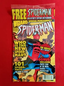 Wizard Magazine Special Edition Spiderman/Sketchbook Sealed NM+ - Picture 1 of 2