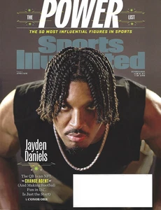 JAYDEN DANIELS Sports Illustrated October 2025 POWER LIST Lamine Yamal League - Picture 1 of 1
