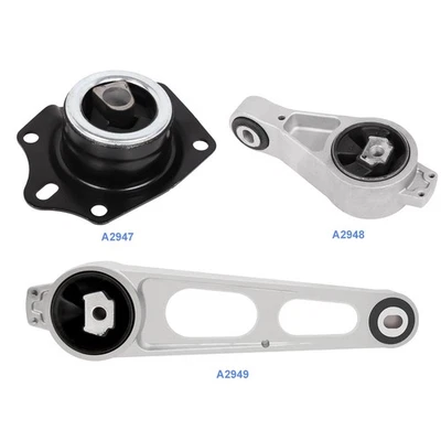 3pcs Engine Motor Mounts Kit for Dodge Neon l4 2000-2005 2.0L 2003-2005 2.4L - Image 1 of 4