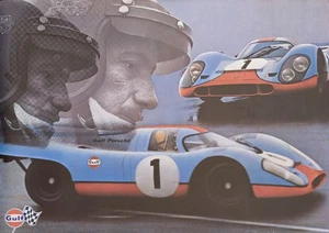 Golf-Porsche 917 1971 Schweizer A1 Poster - Bild 1 von 2