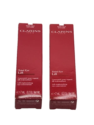 Pack Of 2 Clarins Total Eye Lift Replenishing Eye Concentrate 0.2 fl oz Each - Image 1 of 2