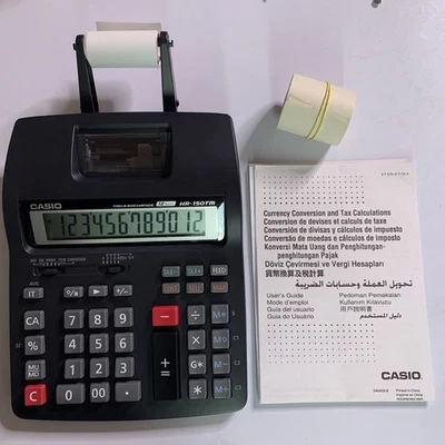 Casio HR-150TM Printing Calculator - Image 1 of 4