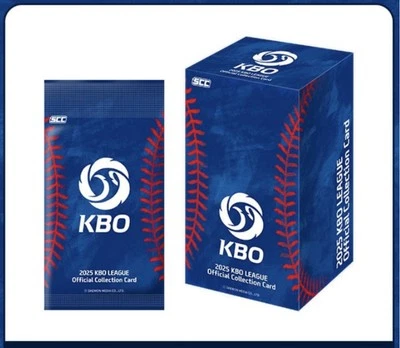 *NEW* Official SCC KBO KOREA BASEBALL 2025 Card Collection 1 BOX (30 pack) - Image 1 of 4