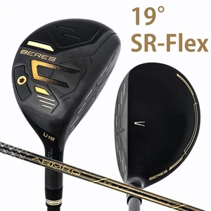 HONMA BERES 09 Black Hybrid Utility 19° ARMRQ FX Graphite SR-Flex 2024 Japan NEW - Picture 1 of 19