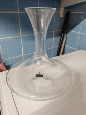 WMF Dekantierflasche mit Hohlboden | Glaskaraffe Wein-Dekanter Wein Karaffe NEU - Image 1 of 2