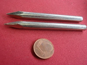 LÖTSPITZE  VOLLMATERIAL D6 x 70mm "SPITZ"  copper-bit   2 STÜCK        23813 - Picture 1 of 1