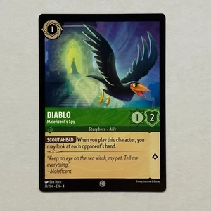 Diablo 71/204 Disney Lorcana Ursula's Return Regular Common Card NM - Picture 1 of 2