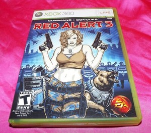 COMMAND & CONQUER RED ALERT for Xbox 360 Video games English