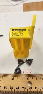 Kennametal LT-16ER AG60-CB Grade KC5010  Carbide threading Insert 1679779, 3 PCS - Picture 1 of 8