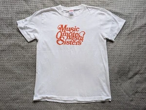 MOS Music Omotenashi Sisters Shirt Adult Small White Japanese JPop J Pop - Picture 1 of 12