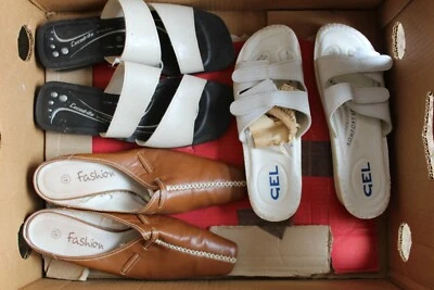 Damen-Sommer Schuh Paket für Wiederverkäufer -10 Paar im SET-Größe 41 DSU-41-008 - Bild 1 von 4