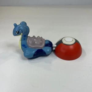 NEW 1999 Pokemon Lapras Burger King w/ Launcher Toy Figure Nintendo Kids Meal - Picture 1 of 6