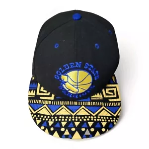 Golden State Warriors Mütze New Era Herren Snapback schwarz NBA geometrisch strukturiert - Bild 1 von 14