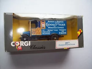 vintage 1986 Corgi classics Good Year Wingfoot express in box with booklet - Picture 1 of 5