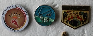 3 Aboriginal Native Canada event  badge  lot 14 Pins - Picture 1 of 1