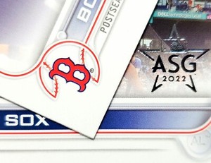 2022 Topps ASG Parallels Boston Red Sox Choose Player from All Star Game Set