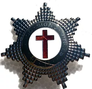 Tempelritter silber Uniformabzeichen - Bild 1 von 3