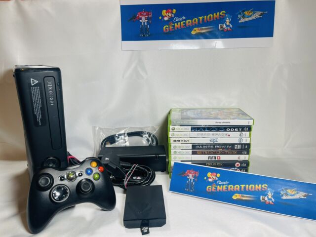 RGH MOD Xbox 360 Console 15+ Games with controller plus Power Supply 