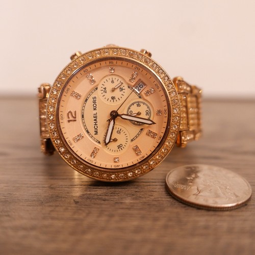 Orologio cronografo Michael Kors Parker MK 5491 oro rosa!!!!